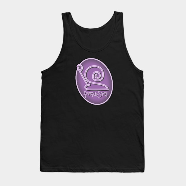 purple snail Tank Top by bobgoodallart